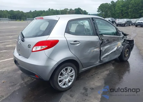2013 Mazda Mazda2 Sport from USA, damaged, VIN JM1DE1KY0D0153009